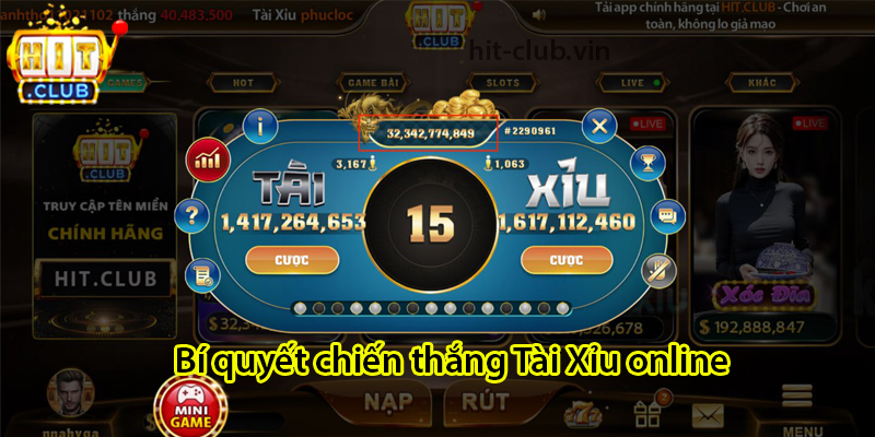 Bí quyết chiến thắng tài xỉu online